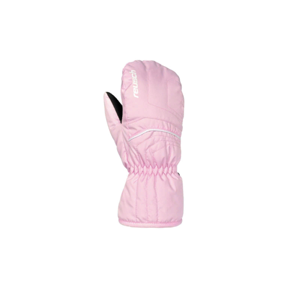 4161434  варежки Reusch Aron Junior Mitten, цв.341 powder pink / white, Junior, р.5