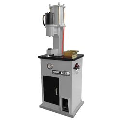 KraftWell (KRW300S) Станок для наклепки накладок на тормозные колодки (пневмо)