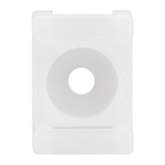 Площадка для крепления стяжки 22х16мм (ПС-2) бел. (уп.10шт) Rexant 07-2102-10