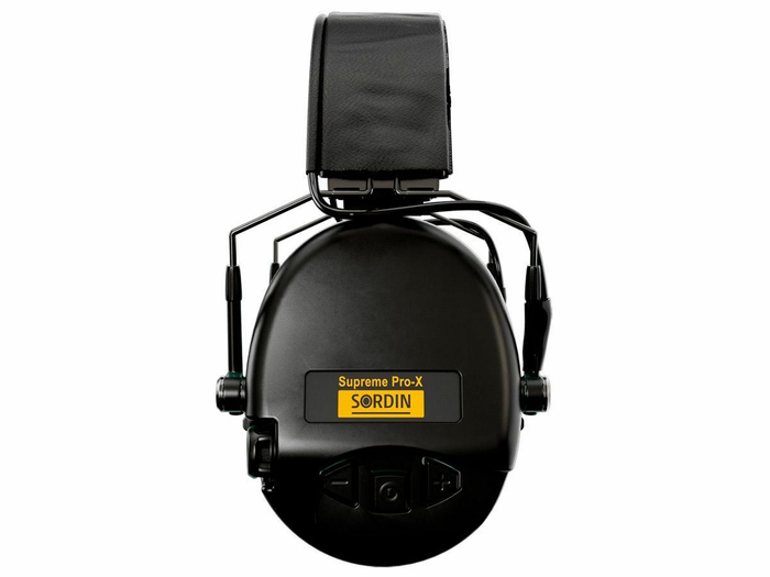 Наушники активные Sordin (MSA) Supreme Pro-X Slim, чёрные (SOR74302-X/L-02-S)