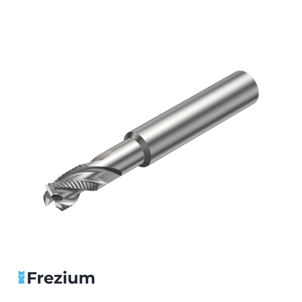 Концевая фреза твердосплавная со стружколомом по алюминию и цветным металлам "Sandvik Coromant" (10x10x14x83 Z3; R216.33-10040-AJ14U H10F) Концевая фреза твердосплавная со стружколомом по алюминию и цветным металлам "Sandvik Coromant" (10x10x14x83 Z3; R216.33-10040-AJ14U H10F)