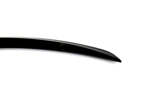 Лип спойлер V.1 глянцево - черный для Mercedes CLS C257 2018+