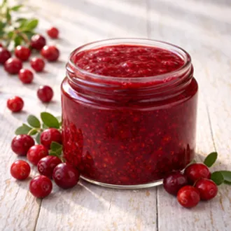 Варенье из клюквы домашнее / 250 мл