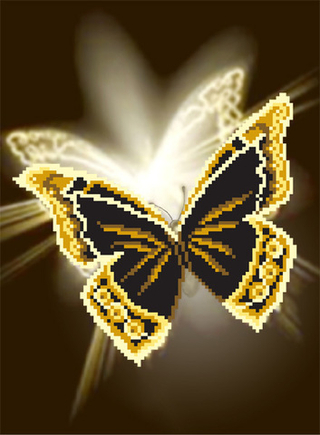 "Зазеркалье"-4046 ткань с нанесенным рисунком