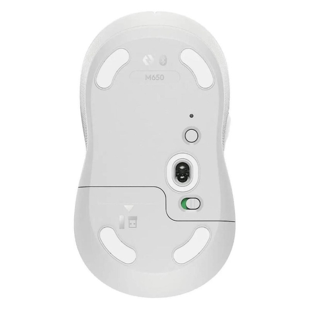 Мышь Logitech Signature M650, White (беспроводная 2.4 GHz, Bluetooth)