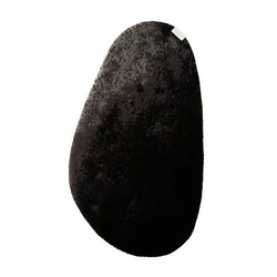 Коврик для ванной 70x90 Abyss & Habidecor Stone 990 черный Португалия