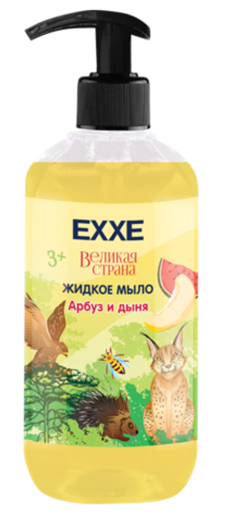 EXXE Великая страна Жидкое мыло "Арбуз и дыня", 500 мл