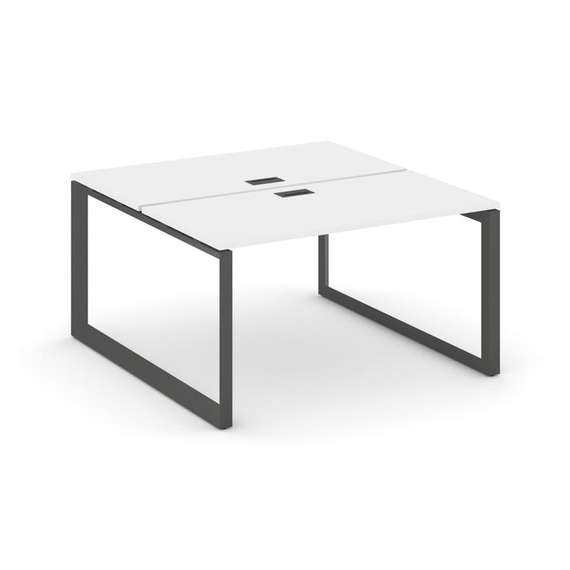 Style Project Рабочая станция двухсторонняя SN-59O.DRS-002 Белый/Металл Антрацит/Черный Заглушка 118