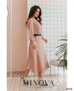 Платье 3135-пудра Minova