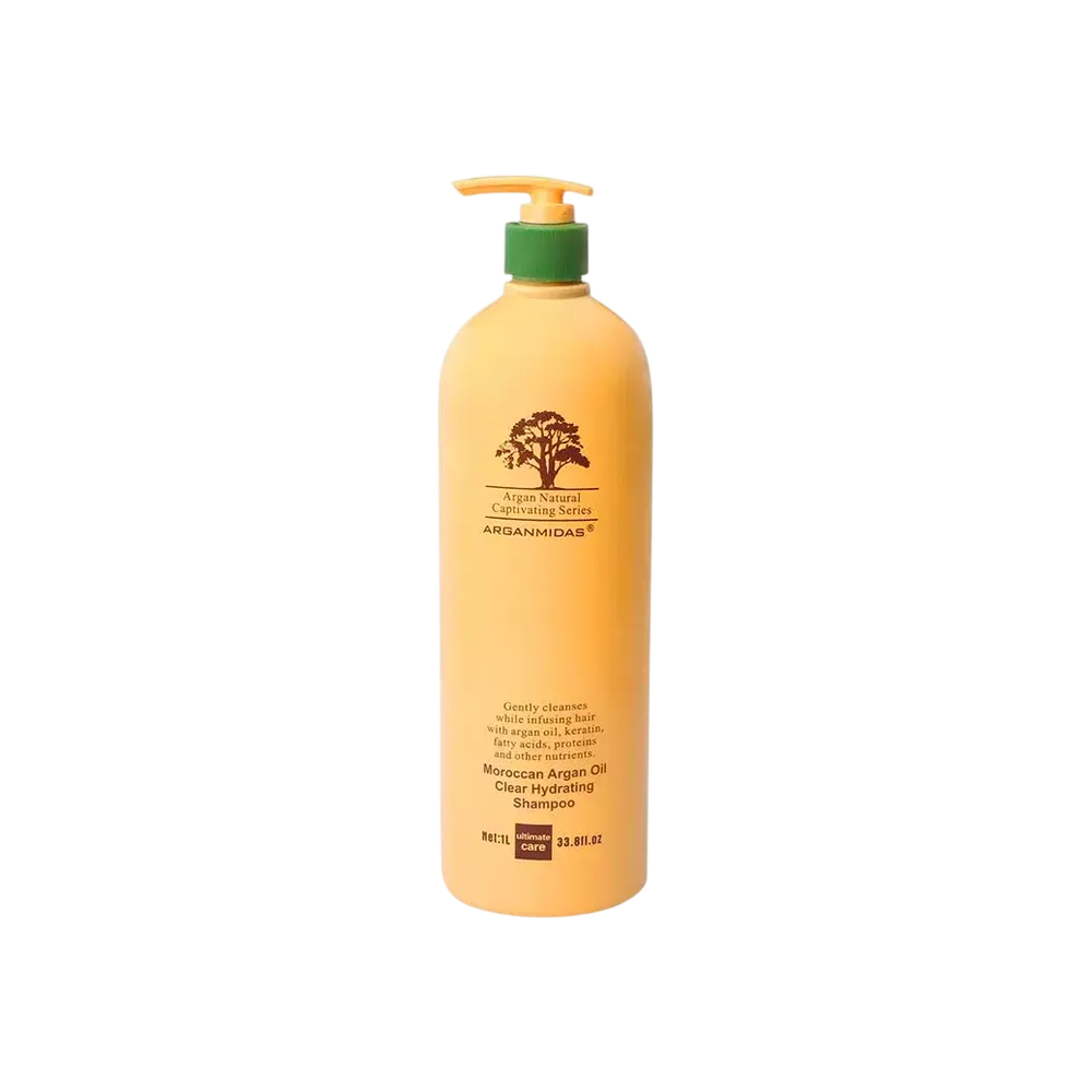 Arganmidas Clear Hydrating Shampoo 1000 ml — увлажняющий шампунь с аргановым маслом