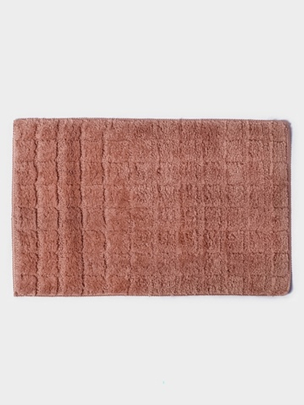 Коврик для ванной из микрофибры SAVANNA «Таормина», 40×60 см, пыльная роза