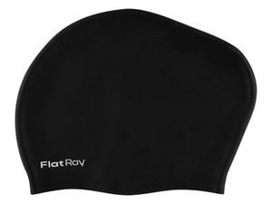 Шапочка силиконовая для длинных волос Flat Ray Long Hair Silicone Swim Cap