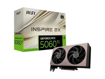 Видеокарта MSI Nvidia GeForce RTX 5060 Ti Inspire [RTX 5060 Ti 8G INSPIRE 2X OC]