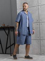 Костюм мужской Аристократ-2 Виотекс ДЖИНСОВЫЙ МЕЛАНЖ