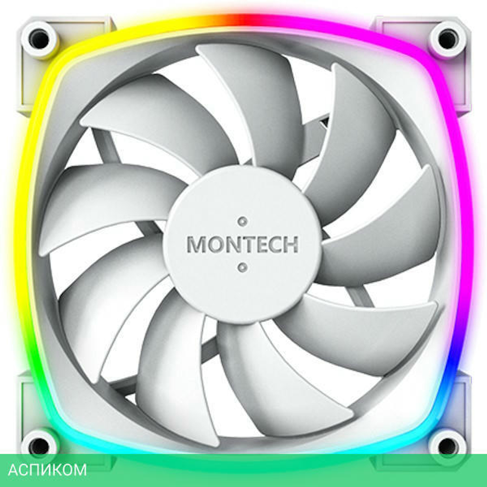 Кулер для процессора Montech AX120 PWM белый