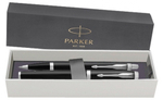 Набор Parker: Ручка роллер и Шариковая ручка Parker IM Core  Black  CT