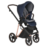Детская коляска Roan Sol Luxury 2 в 1 RSL/4047 Mystic Blue/Rose Gold