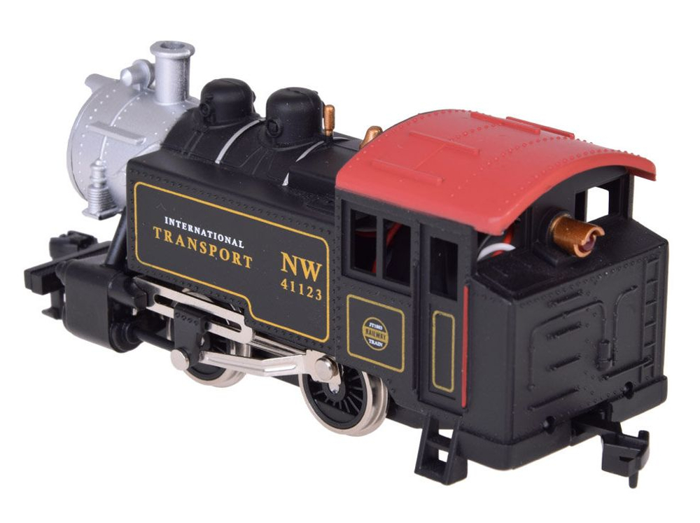 Железная дорога набор без подложки HanFly Metal Model Train, аналоговое управление, стартовый набор - HF66100A , Возрастные ограничения от 14+