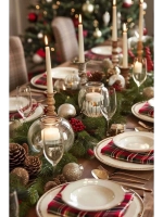 свечи светодиодные столовые набор 6 штук мерцающие