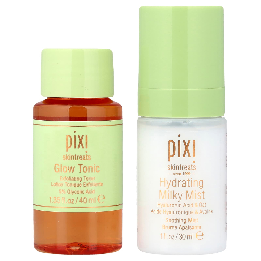 Pixi Beauty, Для сияния и увлажнения, набор из 2 предметов