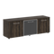 Yalta Тумба модульная LT.TS-3.4 black Дуб Мали/Стекло Black 1642*450*580