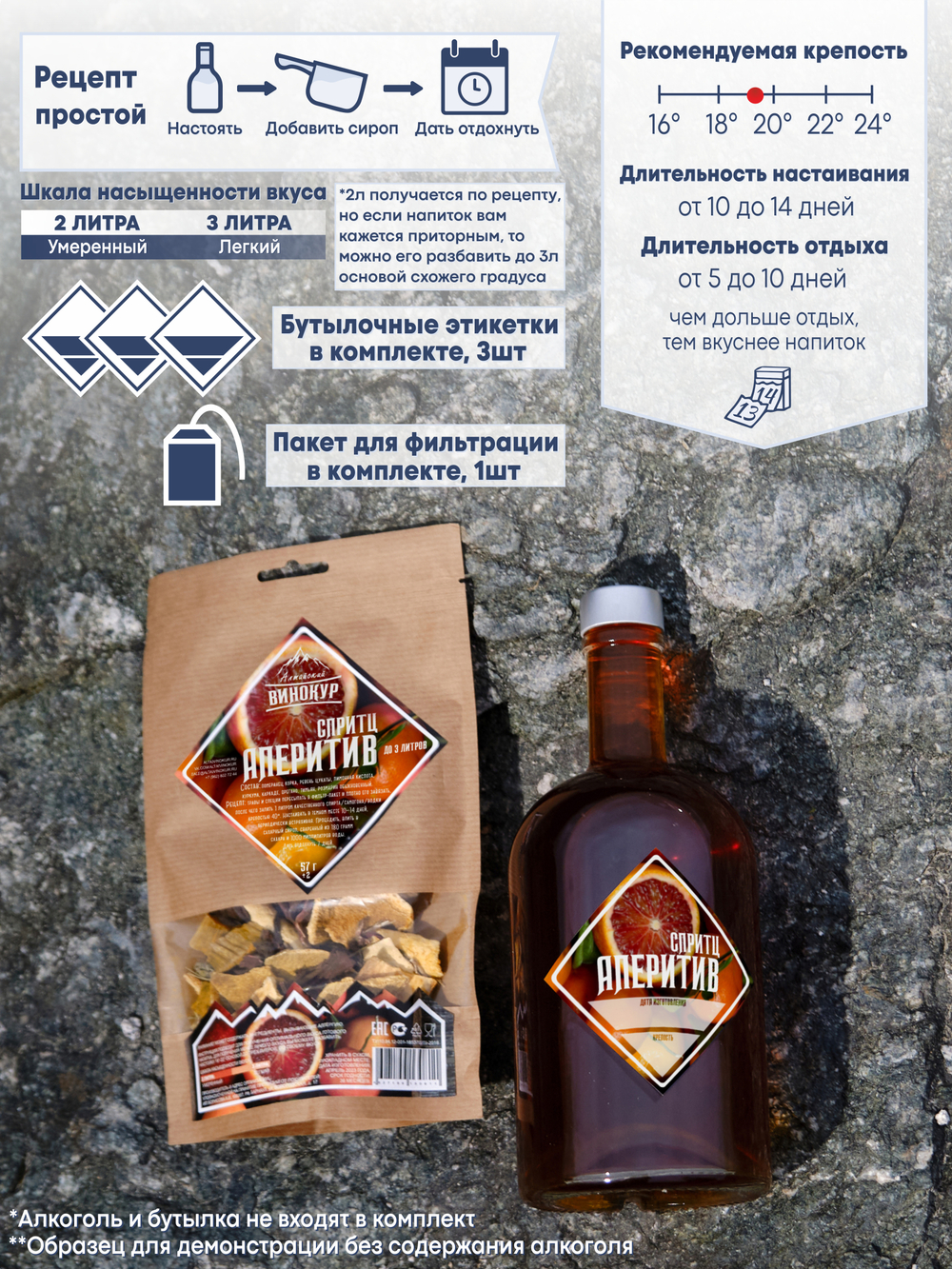 «Аперитив спритц» набор для настойки