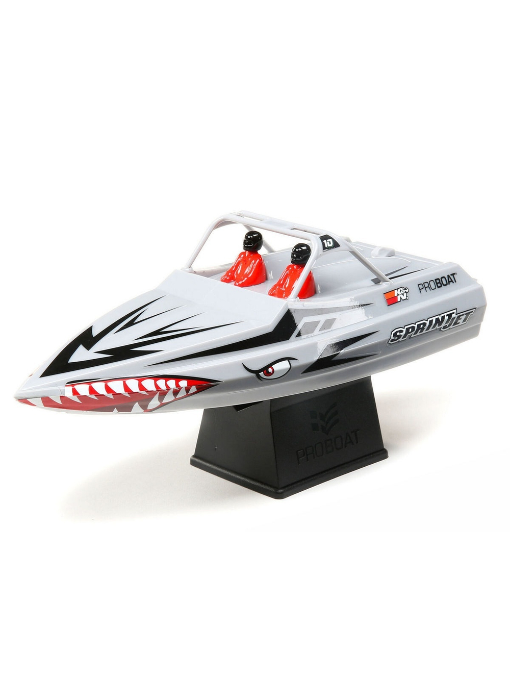 Радиоуправляемый катер ProBoat Sprintjet 9-inch Self-Right Jet Boat (серебряный) RTR