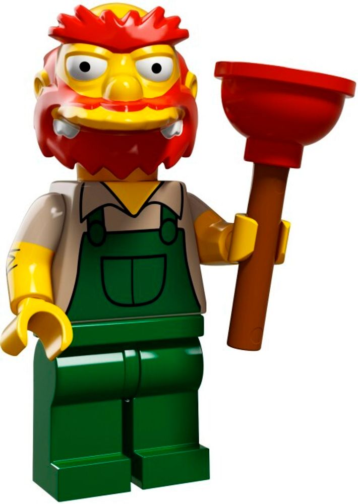 Минифигурка LEGO 71009 - 13  Садовник Вилли