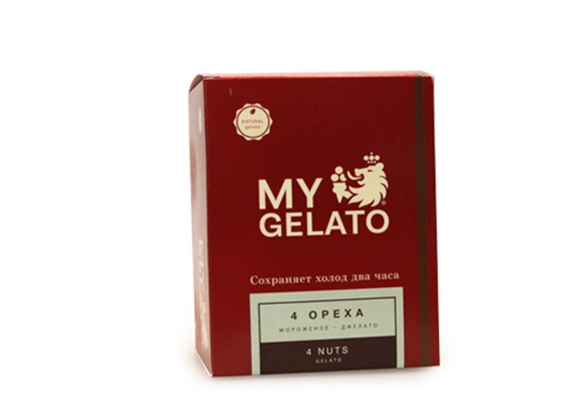 Мороженое 4 ореха My Gelato, 280г