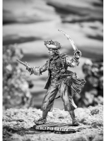 Оловянная фигурка Женщина Пират Бонни Энн. 1700-1782 г.