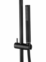 Смеситель для ванны с душевым гарнитуром и термостатом WONZON & WOGHAND LOOP WW-311-00-508 черный матовый