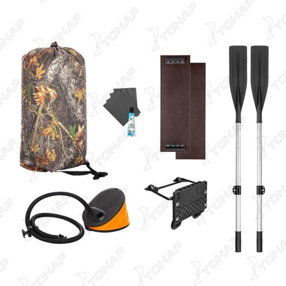 Лодка Тонар Шкипер А280НТ надувное дно, навесной транец, серый