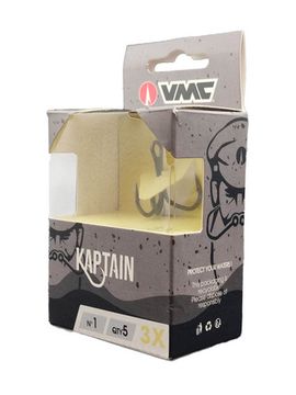 Крючок тройной VMC 7557 CT (тефлон) №01 (5шт)