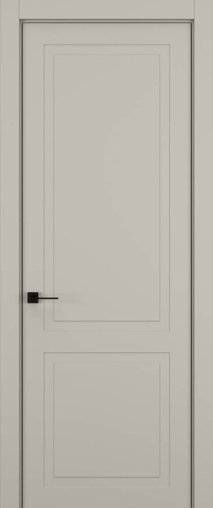 Дверь 2 GEOMETRY Матовый Серый шелк