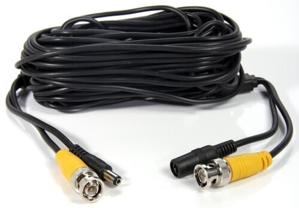 BD-10 Кабель для видеонаблюдения  BNC+DC, 10м