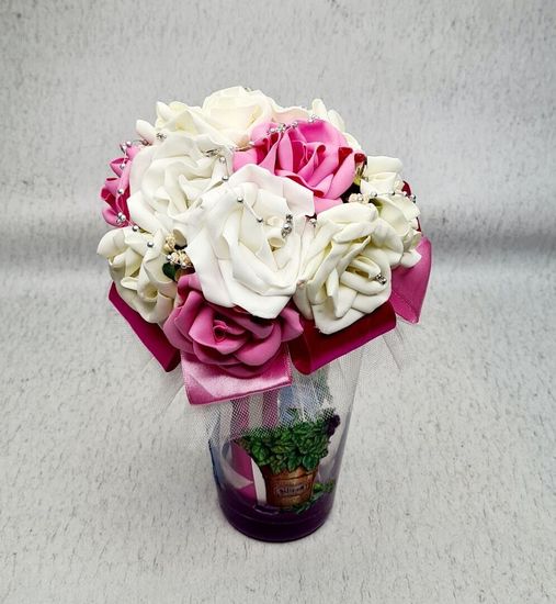 Свадебный букет из роз