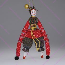 Ёлочная игрушка Петрушка