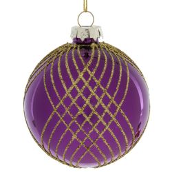 GAEM Украшение новогоднее "Шар", D8 см, L8 W8 H10 см, 2в.