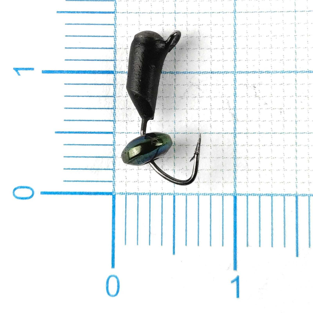 Мормышка "Гвоздик" (тарелка хамелеон)