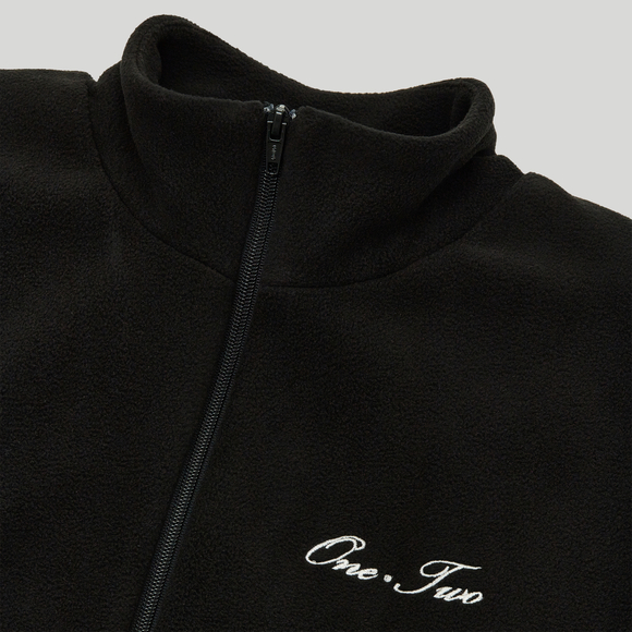Zip-Up Sweatshirt Black