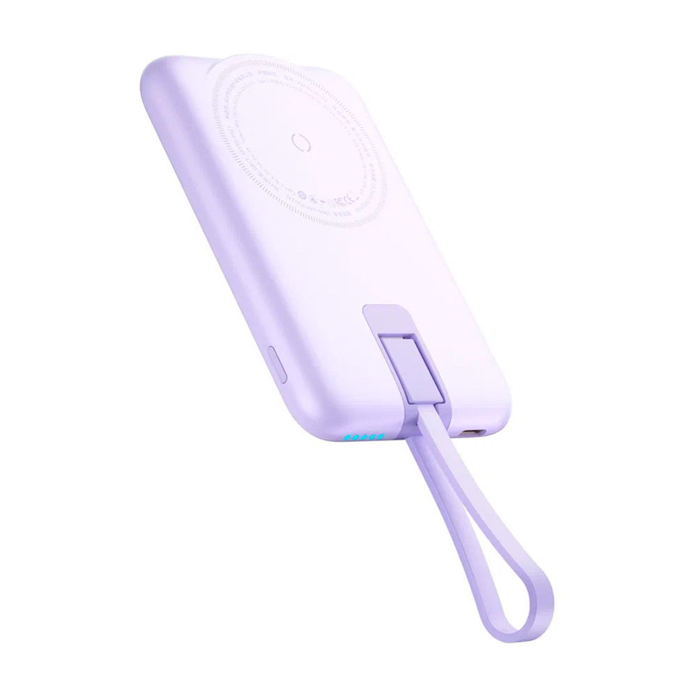 Внешний аккумулятор Power Bank 10000 mAh Movespeed YSPBL10 (фиолетовый)