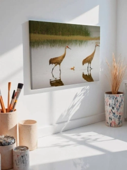 Картина на стену 40 X 50 Цапли
