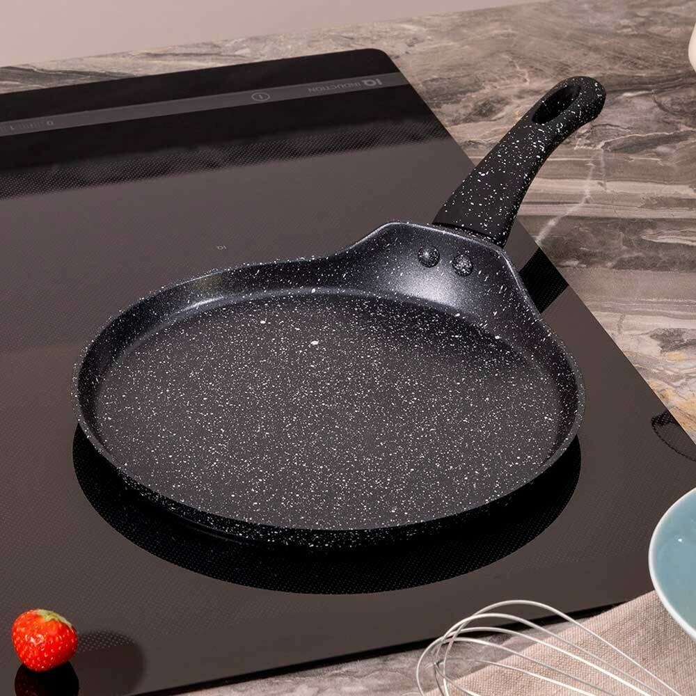 Блинница 22см "Black marble"