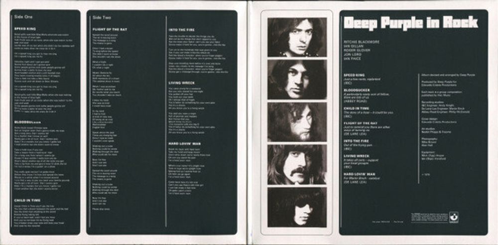 Deep Purple. In Rock (Limited. Purple vinyl) (LP) Лимитированное коллекционное издание на цветном виниле.