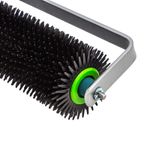 81112 Валик игольчатый для наливных полов с рамой 500мм, острая игла,  Сибртех