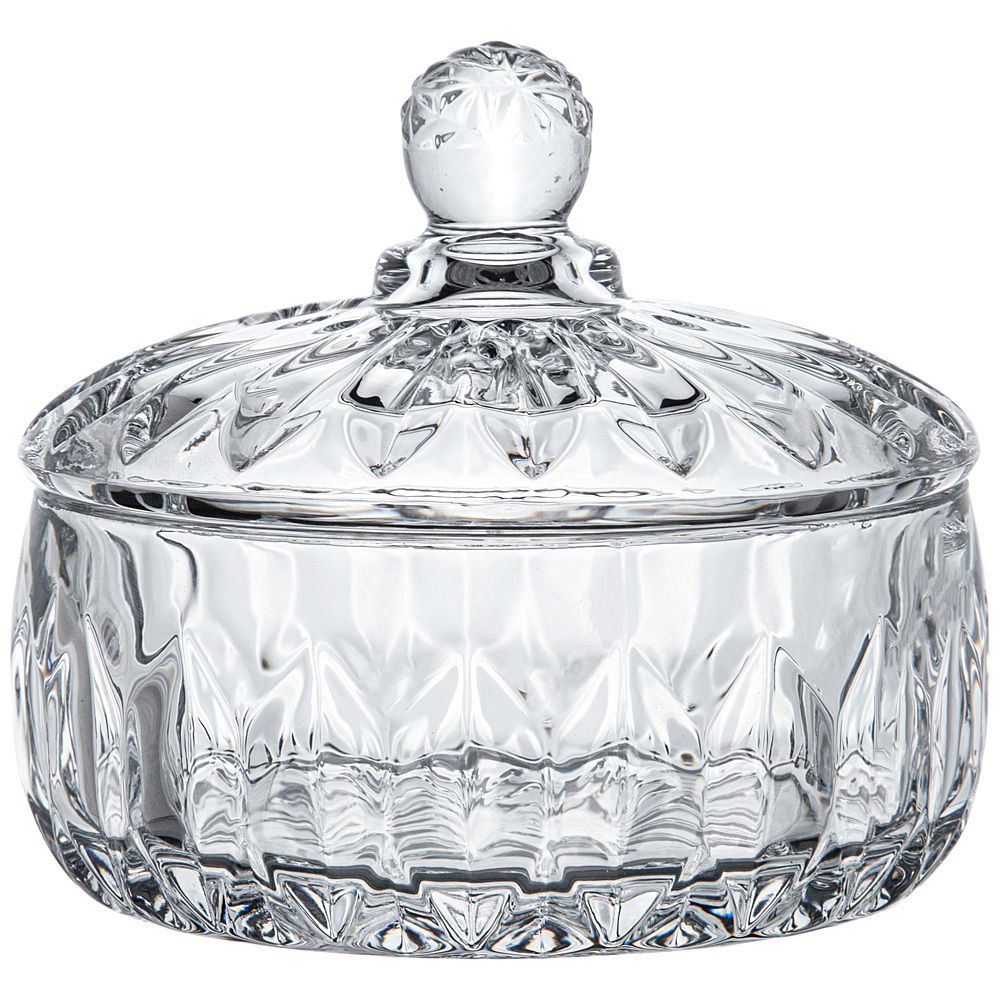 ЕМКОСТЬ ДЛЯ ХРАНЕНИЯ LEFARD С КРЫШКОЙ "CRYSTAL" 12*10СМ , 320 мл