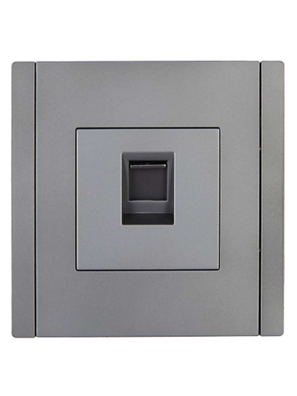 FORTE&PIANO Розетка компьютерная RJ45 кат.6 FP531 сталь IEK