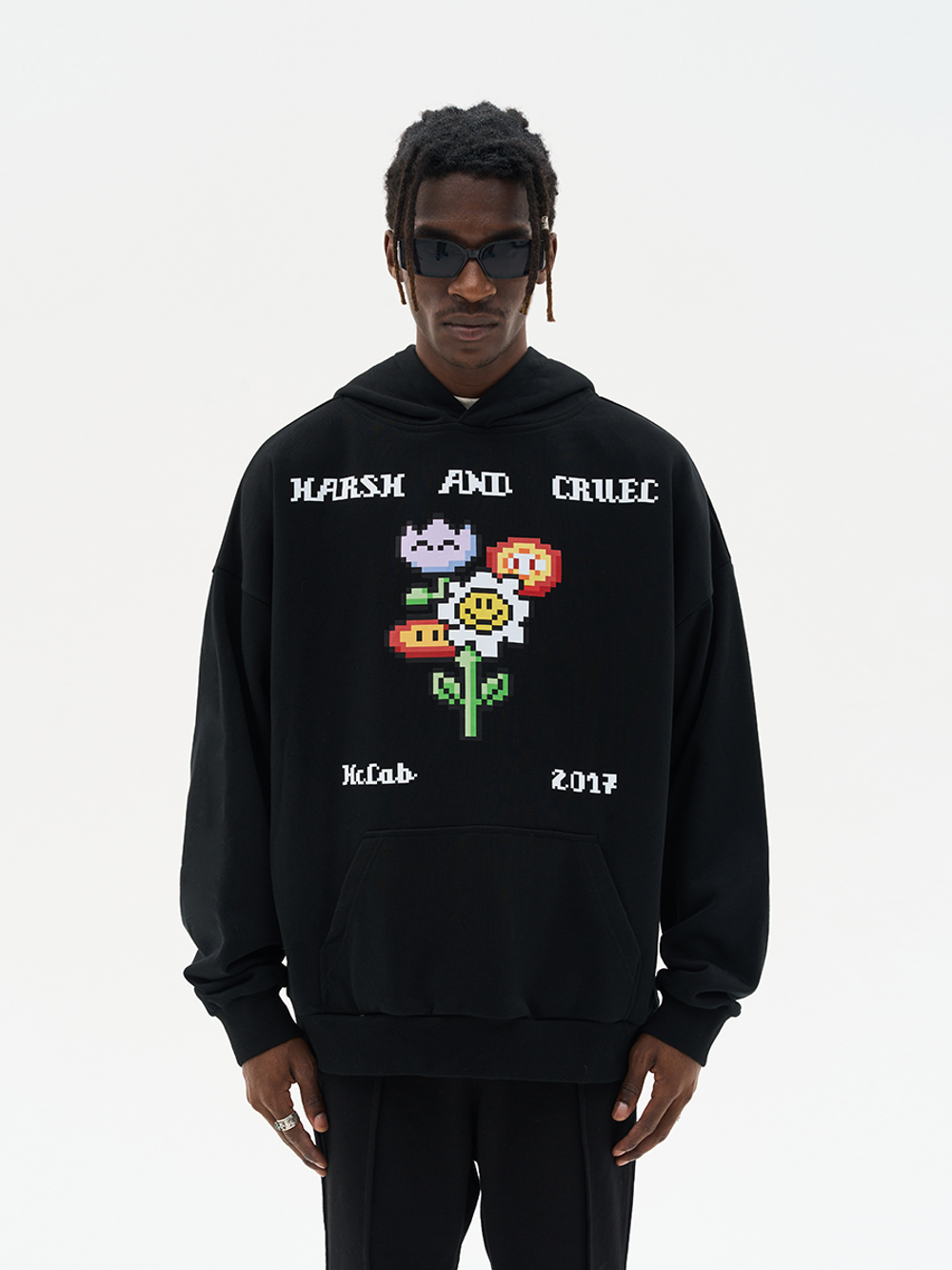 Худи HARSHandCRUEL "PixeLs" Oversized Hoodie