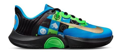 Женские Кроссовки теннисные Nike Air Zoom GP Turbo Osaka W - photo blue/metallic gold/black