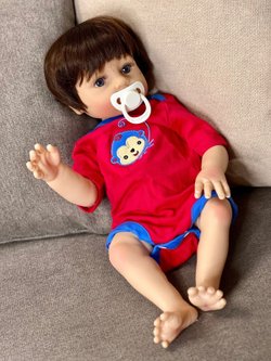 Кукла Реборн виниловая 48см в пакете (FA-060A)